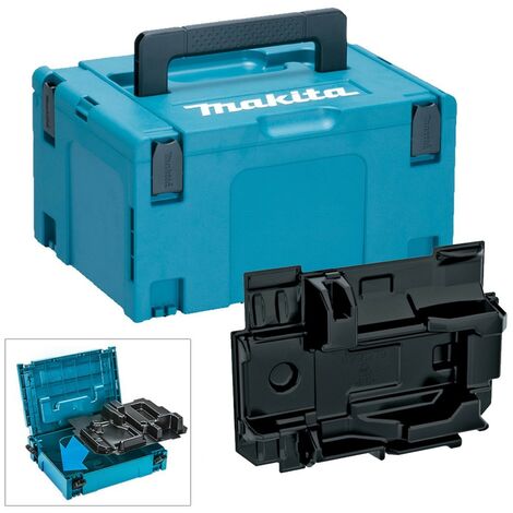 Makita 18v Cordless 18v Brushless Planer Makpac Tool Case and Inlay for DKP181