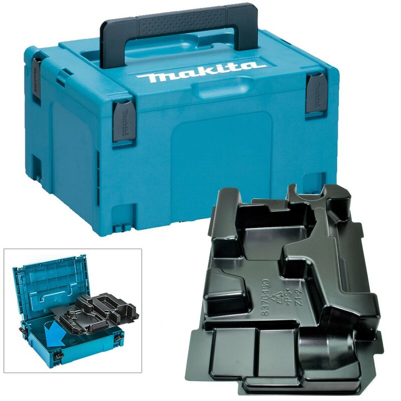 Makita - 18v Cordless Impact Wrench Makpac Tool Case + Inlay for DTW450 DTW1001