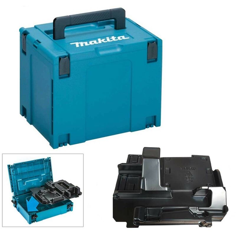 Makita - 18v Inflator Makpac 4 Tool Case + Inlay for DMP180 DMP180RTJ KIT
