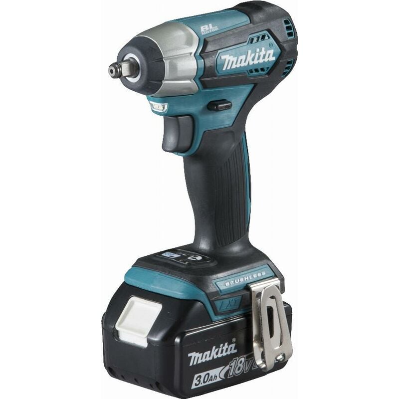 Atornillador de impacto MAKITA 18 V Li-Ion 3 Ah 180 Nm - 2 baterías, cargador, maletín - DTW180RFJ