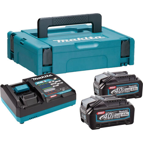 Makita 191K01-6 Power Kit 40V 2x4.0Ah Li-ion