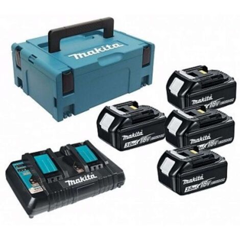 Makita 197970-3 cargador y batería cargable Juego de cargador y baterías