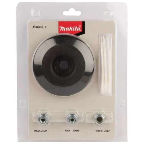 Makita 198383-1 Testina &Oslash255mm con lame in plastica per UR006/UR016/UR101/EM408MP