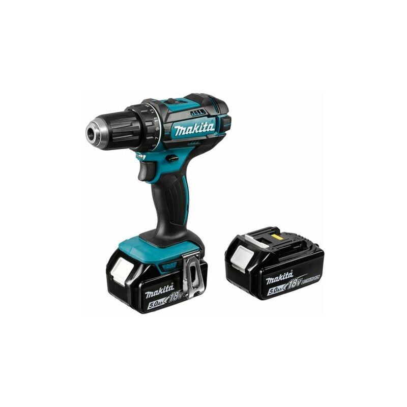 Image of Makita DDF482RTJ 18V 2x BL1850B Akku-Bohrschrauber