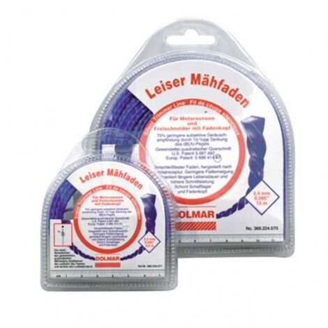 Makita 369224071 Filo Spirale Decespugliatore Tagliabordi 2,4mmx3,5m