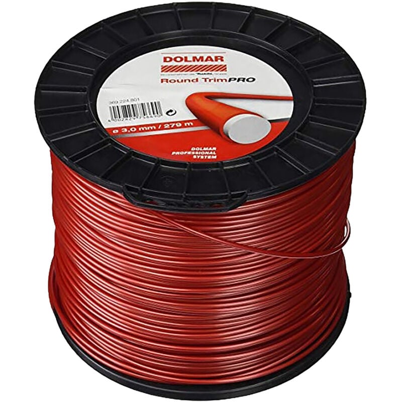 Makita 369224801 Coupe-bordure à brossemétallique ronde orange 3,0mm 279m