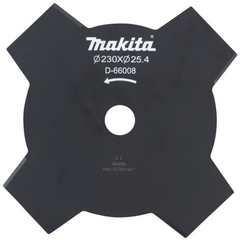 Makita 4-Zahn-Schlagmesser 230 x 25,4 mm - D-66008