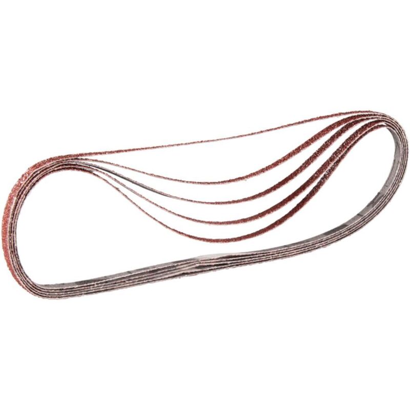 Bandes abrasives 6x533 mm pour bois et métal Grain 240 5 pcs MAKITA P 43240