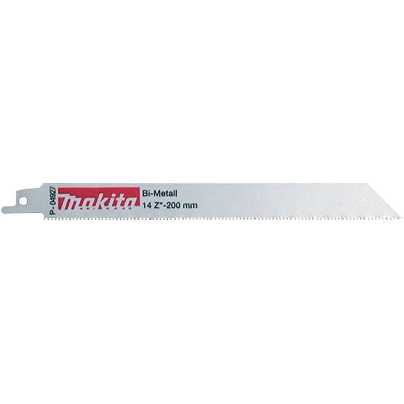 Image of Makita - P-04927 Reciprosägeblatt Bi-Metall 200 mm 14 (5Stk.)