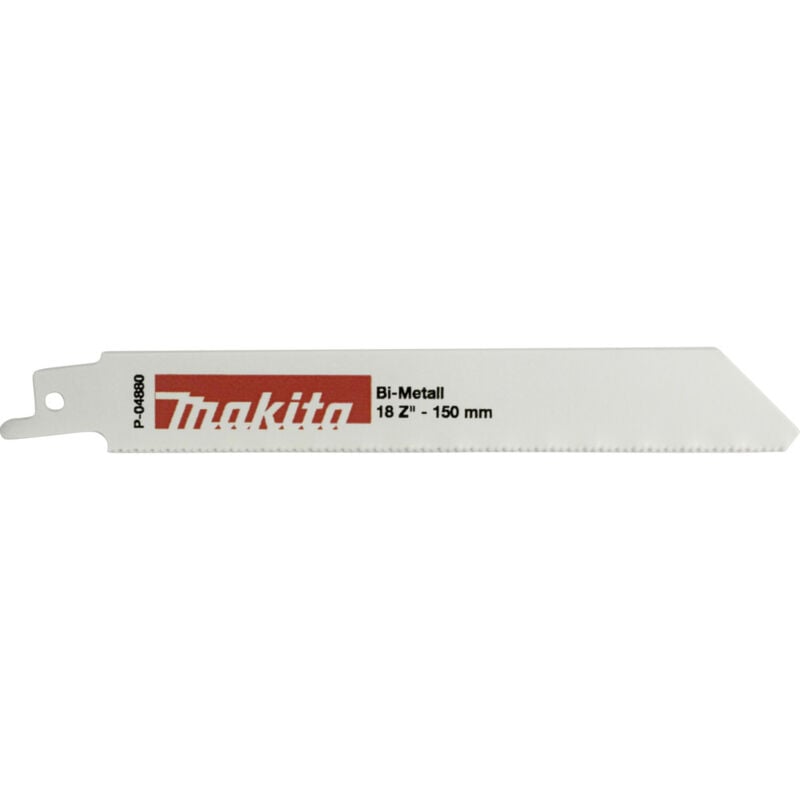 Image of P-04880 Reciproblatt bim 150/18Z Sägeblatt-Länge 150 mm 5 St. - Makita