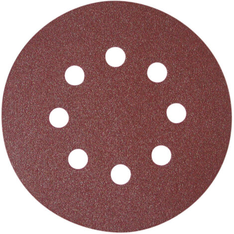 Makita 50x Schleifpapier Klett 125 mm K100 - P-43658
