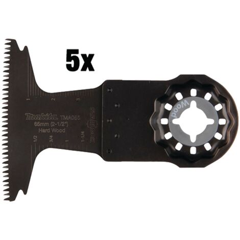 Makita 5x lame de scie plongeante 65mm TMA056 - B-64901-5