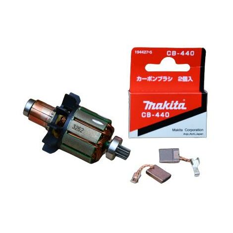 Makita Reparaturset – Anker + Bürstenhalter + Kohlebürsten Passend Für DDF456, DF456, DHP456, BHP456 – Neu