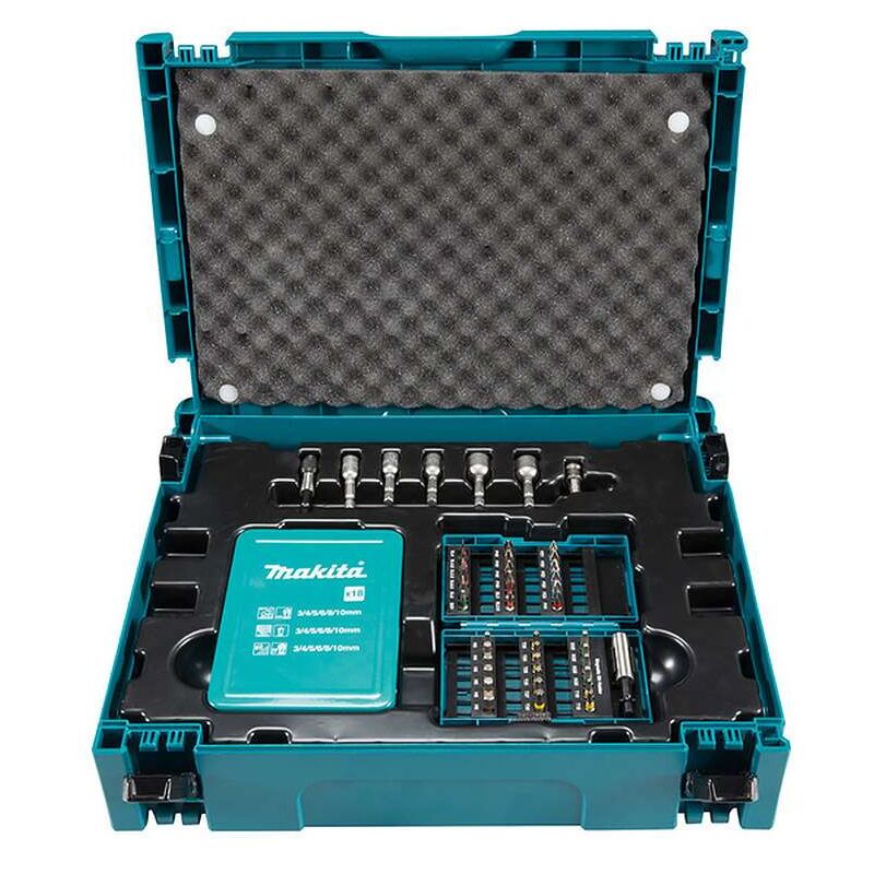 Makita - Assortiment de forets et d'embouts 62 pièces B-53908