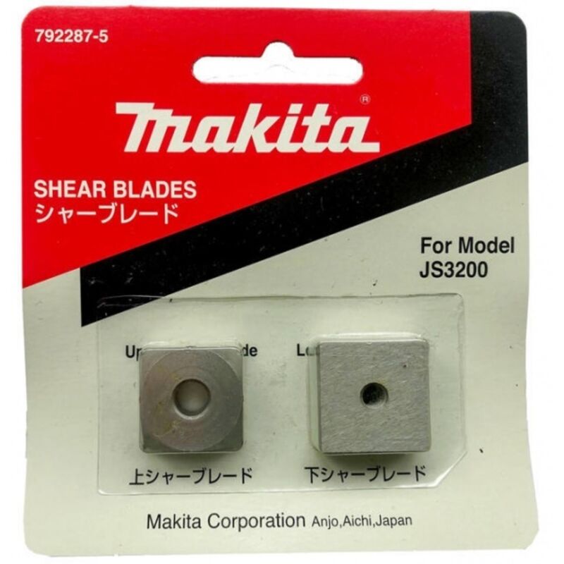 Jeu de couteaux supérieur et inférieur Makita 792287-5 pour Makita JS3200 et JS3201