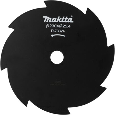 Makita 8-Zahn-Wirbelblatt 230x25,4 mm Rasentrimmer Freischneider D-73324