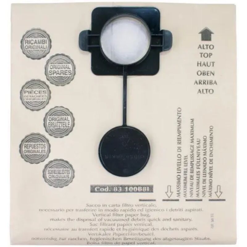 Sacchetti di carta per filtri 5 pezzi - Makita