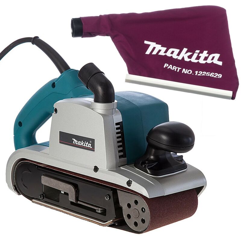 9403 4'' 100mm x 610mm Heavy Duty Belt Sander 110v - Includes Dust Bag - Makita