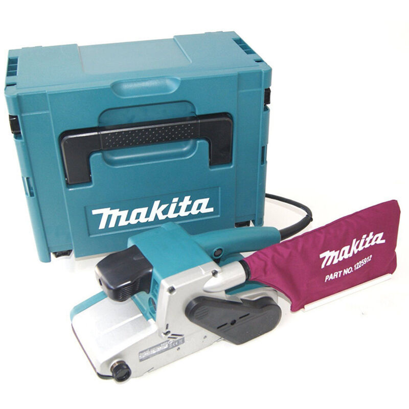 Ponceuse à Bande MAKITA 9911J – 650W, 76 x 457 mm, Sac Collecteur, Vitesse 75-270 m/min - vue 4