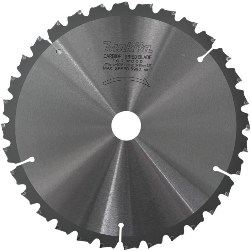 Makita A-80961 Lama Sega Circolare Standard T.C.T. 255x30mm 32T Legno