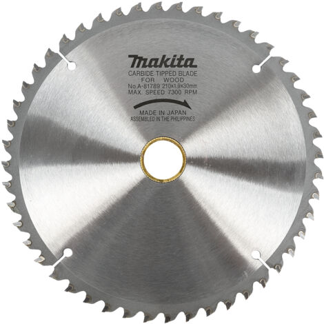 Makita A-81789 Lame De Scie Circulaire TCT 210x30mm 48T Bois