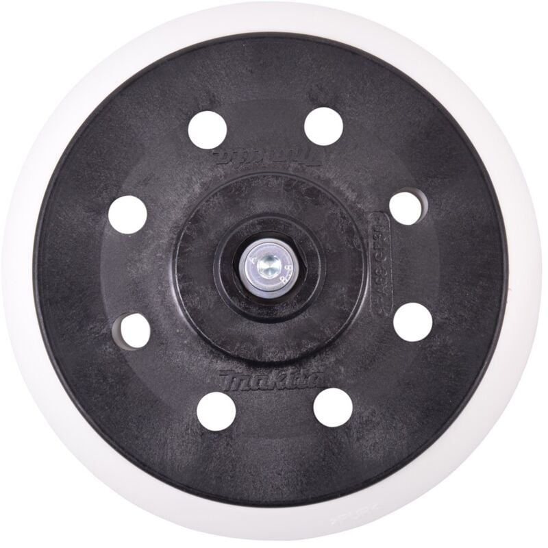 Plateau auto-agrippant souple 150mm pour ponceuses excentriques BO6030, BO6040 Makita 196684-1