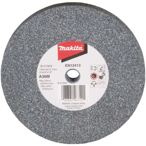 Makita Accesorios - Disco abrasivo para metal 150x12,7 mm B-51904