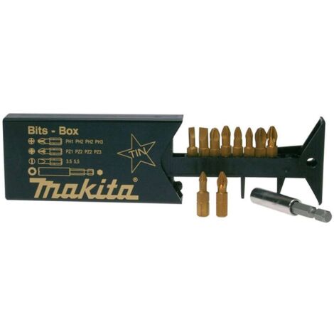 Makita Accesorios - Juego de puntas de 11 piezas P-49046