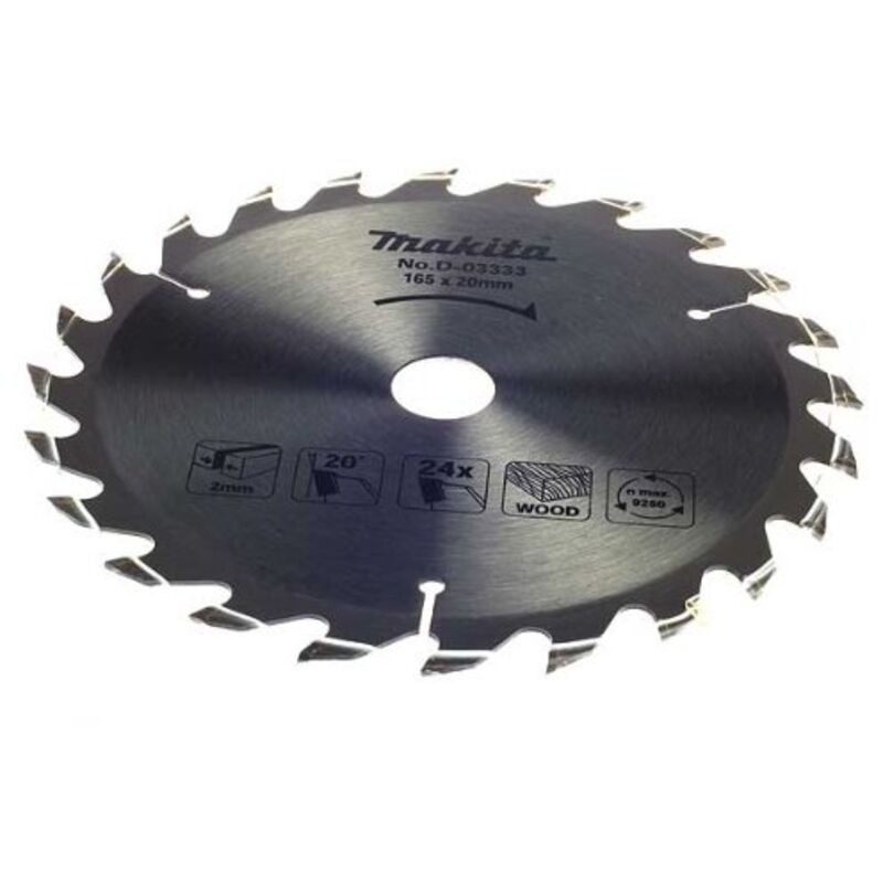 Makita Lame carbure standard bois pour scies circulaires 185x3016Z D 03903