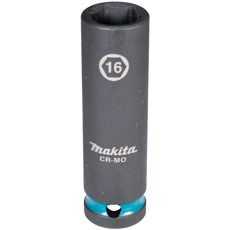 Presa a percussione impact black 16 mm 1/2 - 16 x 81,5 mm - Makita