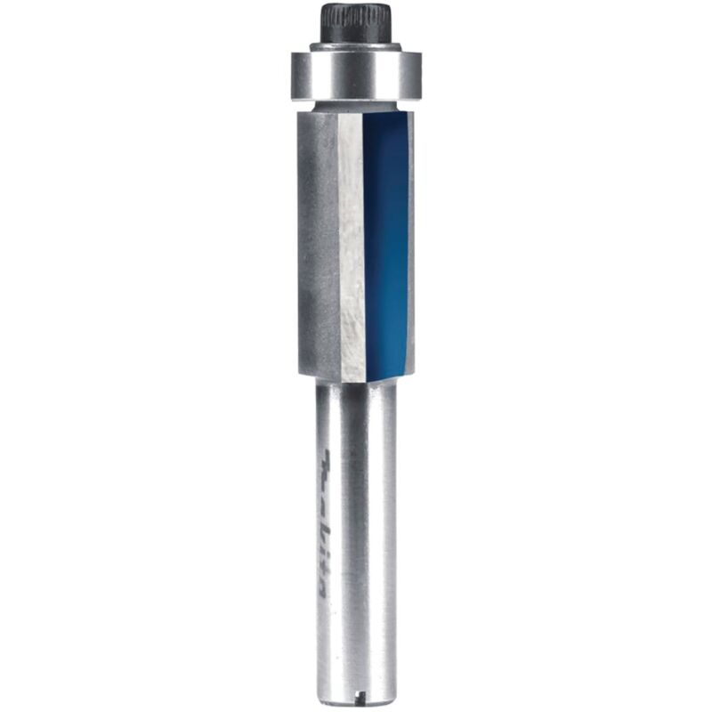 Fresa a filo Makita con cuscinetto reggispinta sulla superficie, ø 12,7 mm ø 12,7 mm - gambo 12 mm - lunghezza totale 86 mm