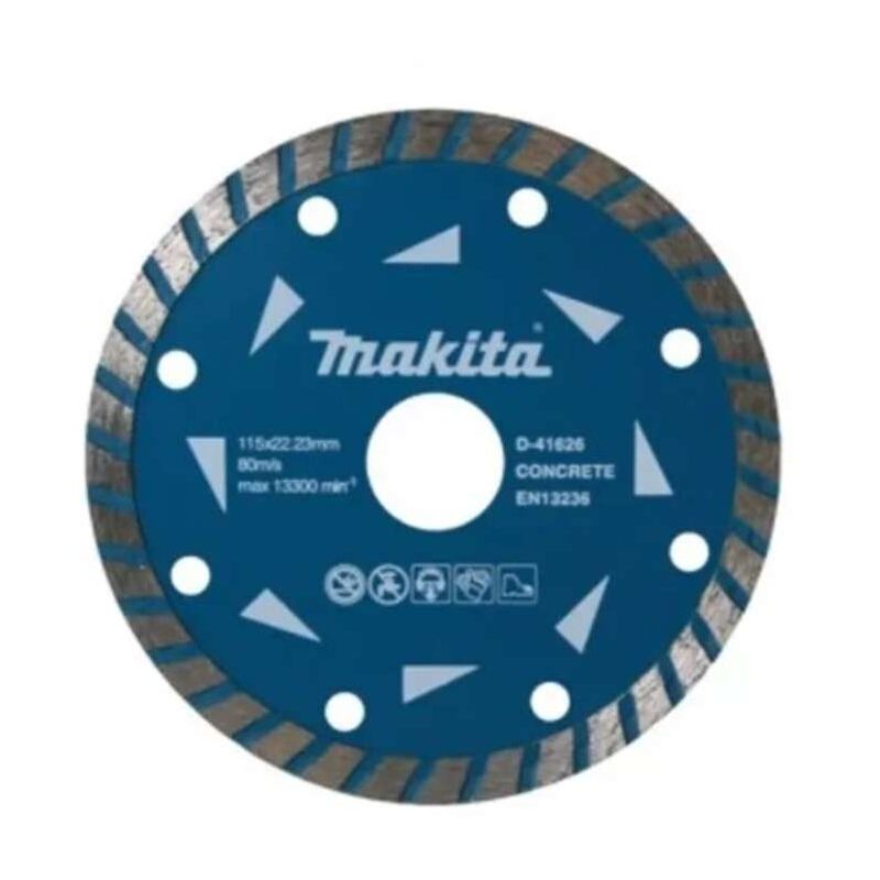 Accessori - Set di dischi da taglio diamantati per cemento 115x22,23 mm, 10 pz D-61151-10 - Makita