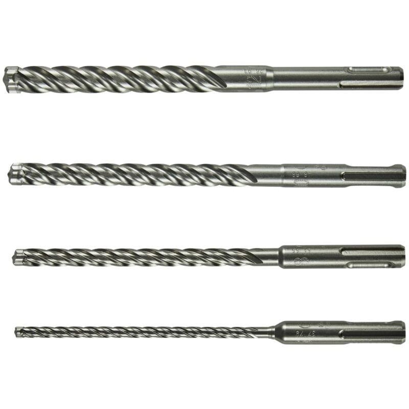 Set di punte per trapano a percussione Makita SDS-PLUS, Nemesis II SDS-PLUS - Nemesis II - 12 pz.