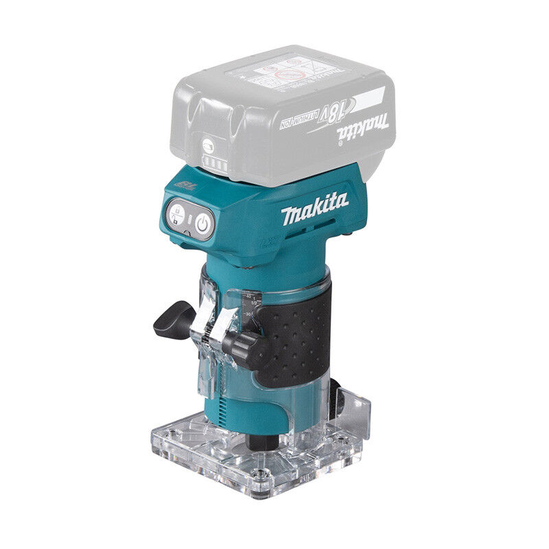 Makita - Affleureuse 18V ø 6mm (Solo) DRT52Z