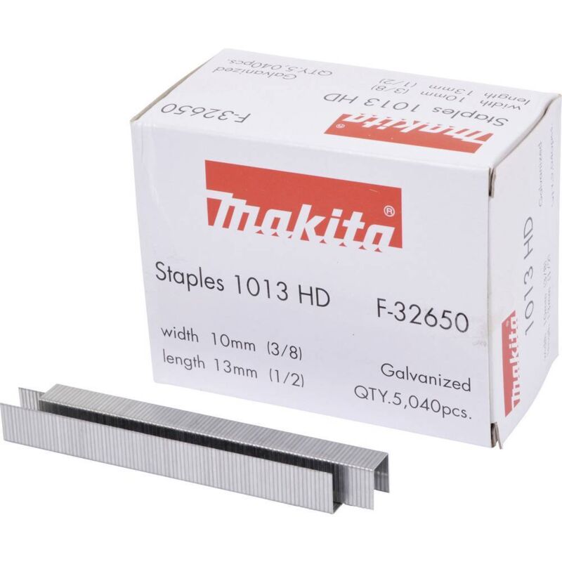 Makita F 32650 Graffette Puntimetallici 10x13mm 5.040 Pezzi