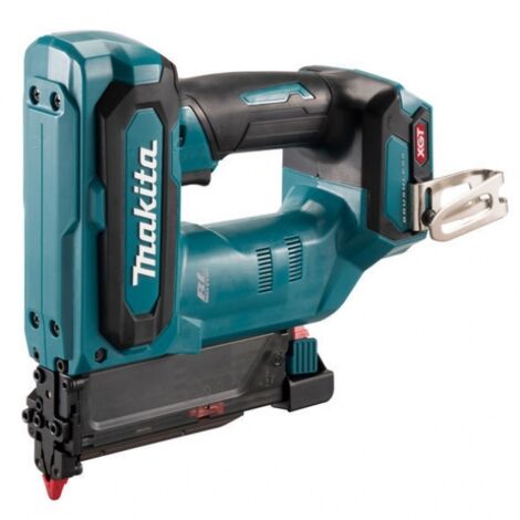 Makita – Agrafeuse électroportative 40V max – Moteur Brushless – Pour fixation bois-bois – Éclairage LED – Système XPT anti-poussière - PT001GZ01