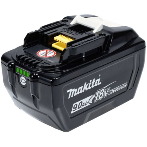 Makita BL 1890 Akku 18 V 9,0 Ah / 9000 mAh Li-Ion LXT ( 1915H4-0 ) mit Ladestandanzeige