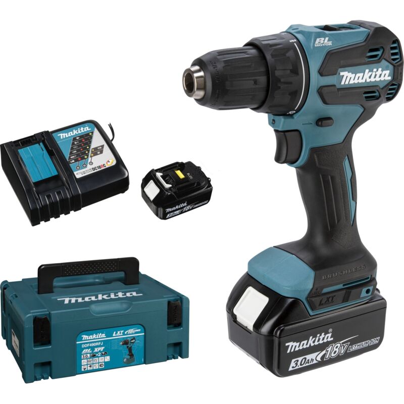 Makita DDF490RFJ Akku Bohrschrauber 18V