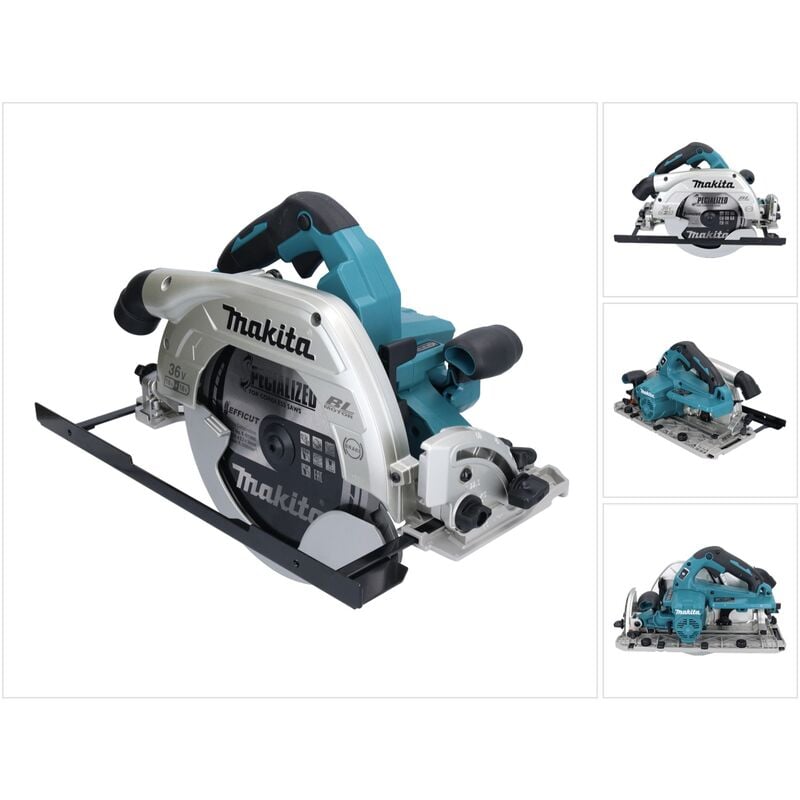 Image of Makita - dhs 900 zu Akku Handkreissäge 36 v ( 2x 18 v ) 235 mm Brushless + Bluetooth Adapter - ohne Akku, ohne Ladegerät