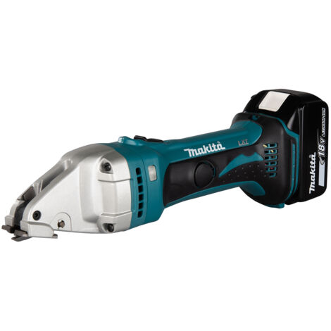 Makita Akku Kurvenschere DJS101RTJ 18 V, 2 x 5,0 Ah Akku und Ladegerät