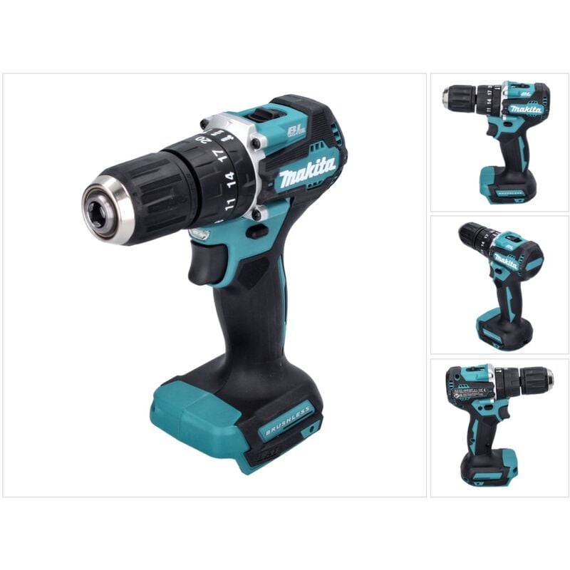 Image of Makita - dhp 487 z Akku Schlagbohrschrauber 18 v 40 Nm Brushless Solo - ohne Akku, ohne Ladegerät