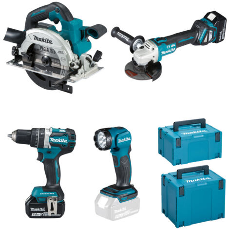 Makita Akku-Spezial Set 18 V DLX4154TJ