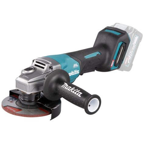 Makita Akku-Winkelschleifer GA016GZ, 40 V, inkl. Schruppscheibe, Zubehör, Karton