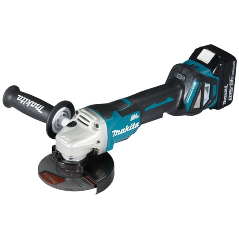 

Makita Amoladora angular a batería 18V  de 125 mm DGA515RTJ | 2x batería 5.0Ah en el MAKPAC