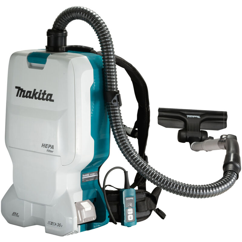 Makita Aspirateur à dos sans fil 18V DVC660Z sans batterie sans chargeur dans le carton
