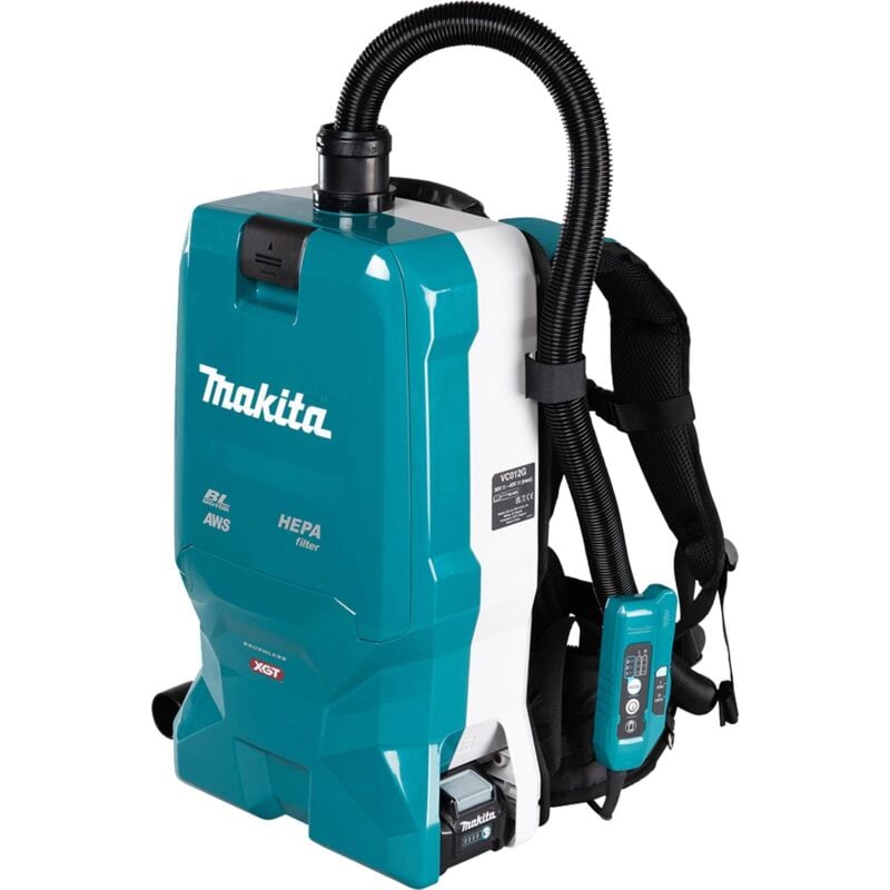 Makita - Aspirateur à dos sans fil 40V max. avec Bluetooth Solo - VC012GZ01