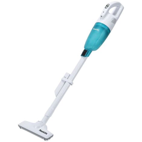 Makita – Aspirateur balai sans fil 12V – Réservoir 0,65 L – Autonomie 10 à 55 min – Poids léger 1 kg – Dépression 50 mbar – Lumière LED intégrée - CL117FDX2