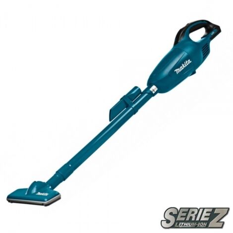 Makita – Aspirateur balai sans fil 18V – Autonomie 33/66 min – Capacité bac 650 ml – Moteur puissant – DCL181FZ