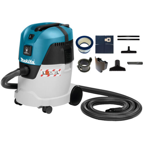 Makita - Aspirateur eau et poussières 25L 1000W 210 mbar avec Prise outils - VC2512L