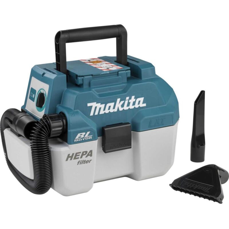 Makita dvc 750 LZX3 Aspirateur sans fil 18 v 7 5 classe de poussière Brushless Solo sans batterie sans chargeur
